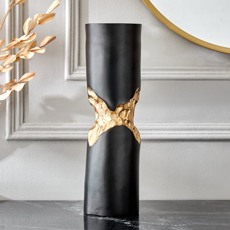 Royale Zion Metal Pillar Candle Holder