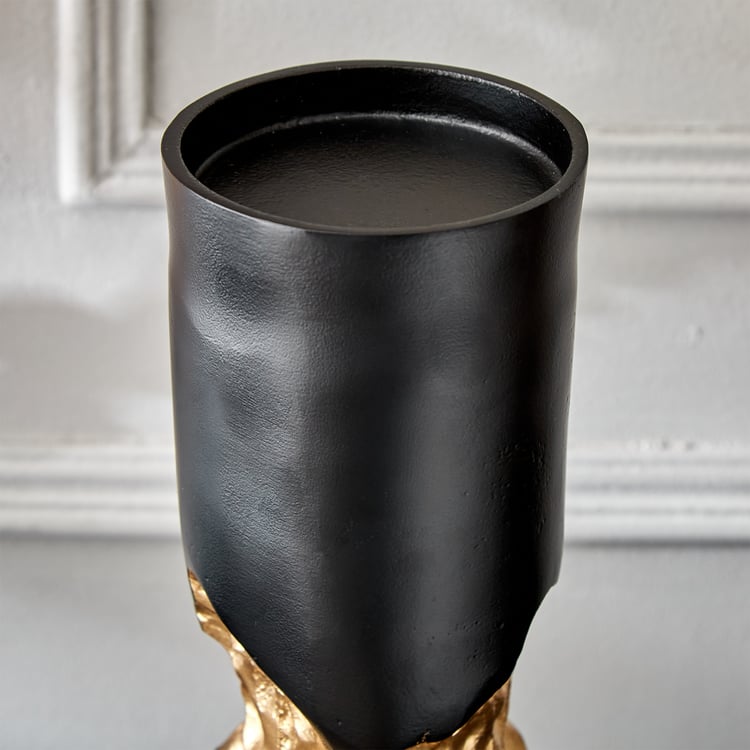 Royale Zion Metal Pillar Candle Holder