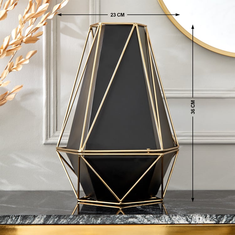 Royale Zion Metal Vase - Large