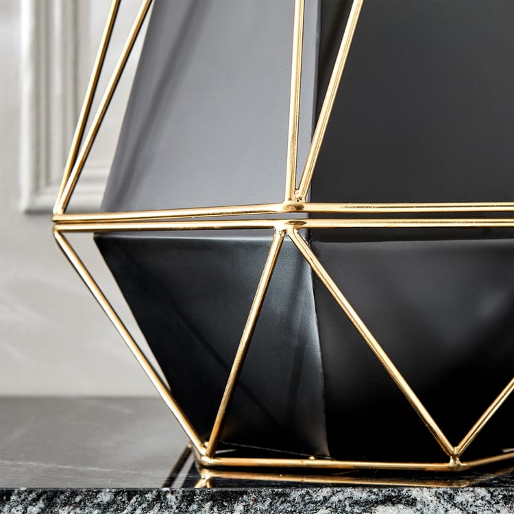Royale Zion Metal Vase - Large