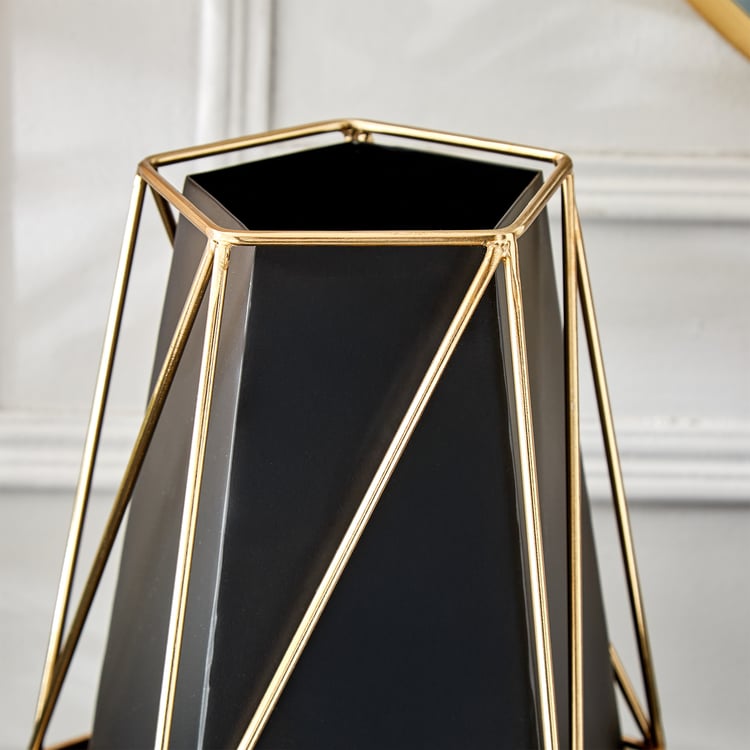 Royale Zion Metal Vase - Small