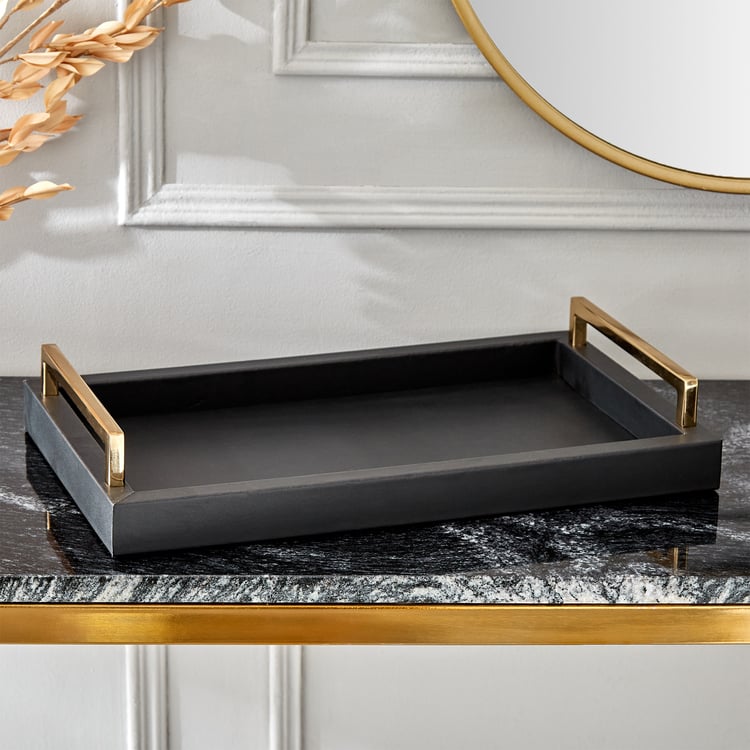 Royale Zion Wooden Decorative Tray
