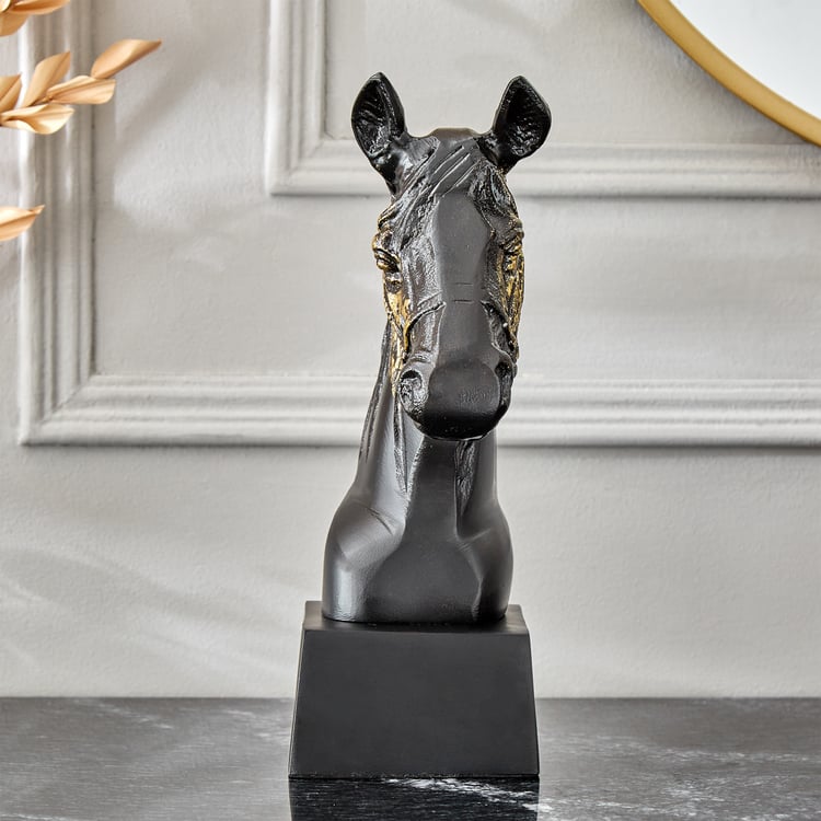 Royale Zion Metal Horse Head Figurine