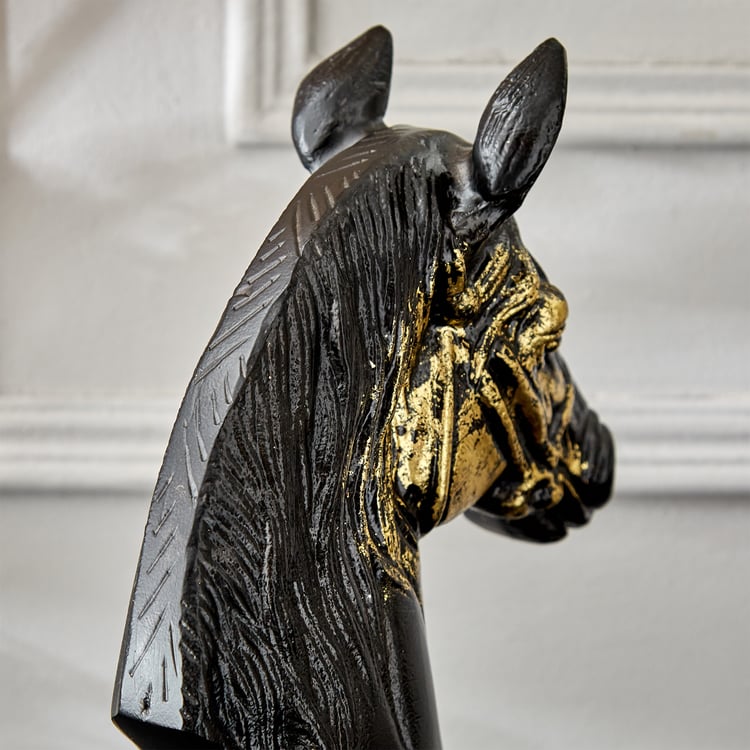 Royale Zion Metal Horse Head Figurine