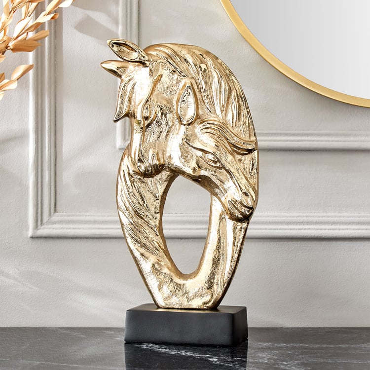 Royale Zion Metal Horse Figurine