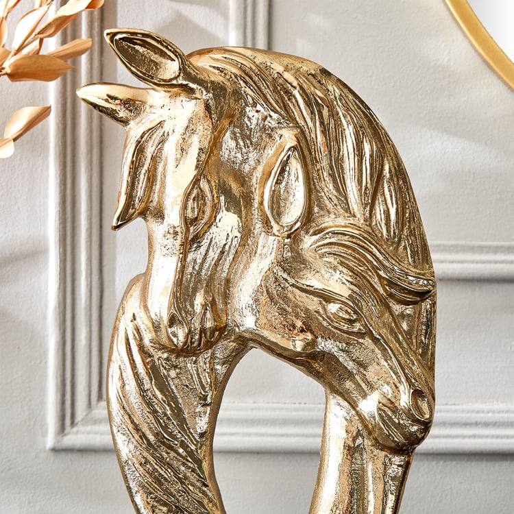Royale Zion Metal Horse Figurine
