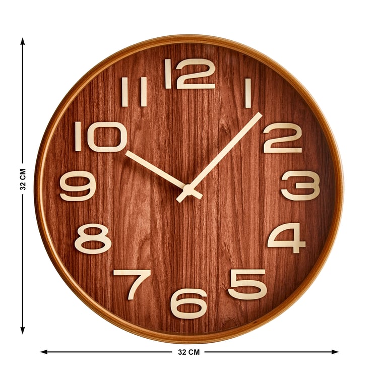 Casablanca Aspire Wooden Wall Clock - 32cm
