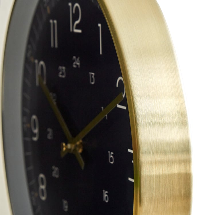 Casablanca Luxe Metal Wall Clock - 30cm