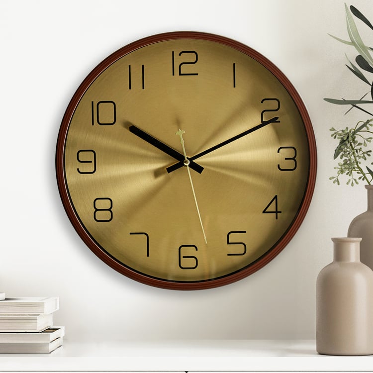 Casablanca Luxe Metal Wall Clock - 30cm