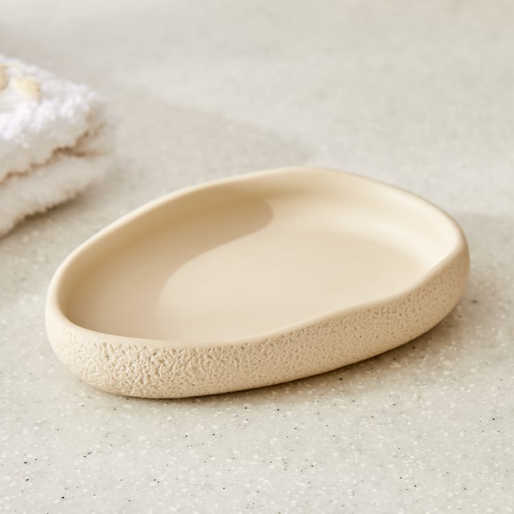 Nova Natural Tranquil Acorn Polyresin Soap Dish