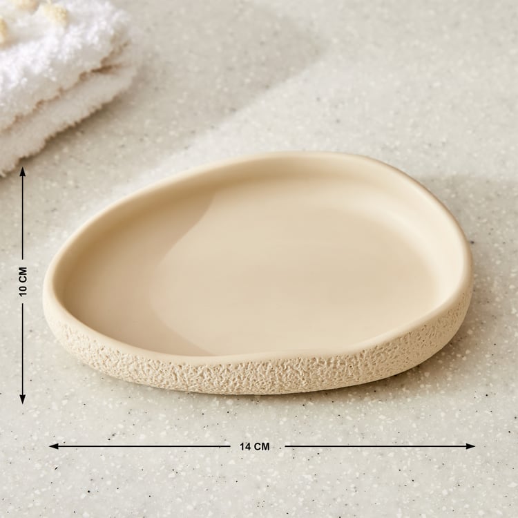 Nova Natural Tranquil Acorn Polyresin Soap Dish