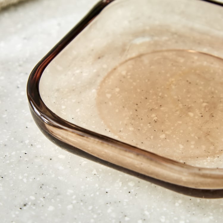 Nova Natural Tranquil Wisteria Glass Soap Dish