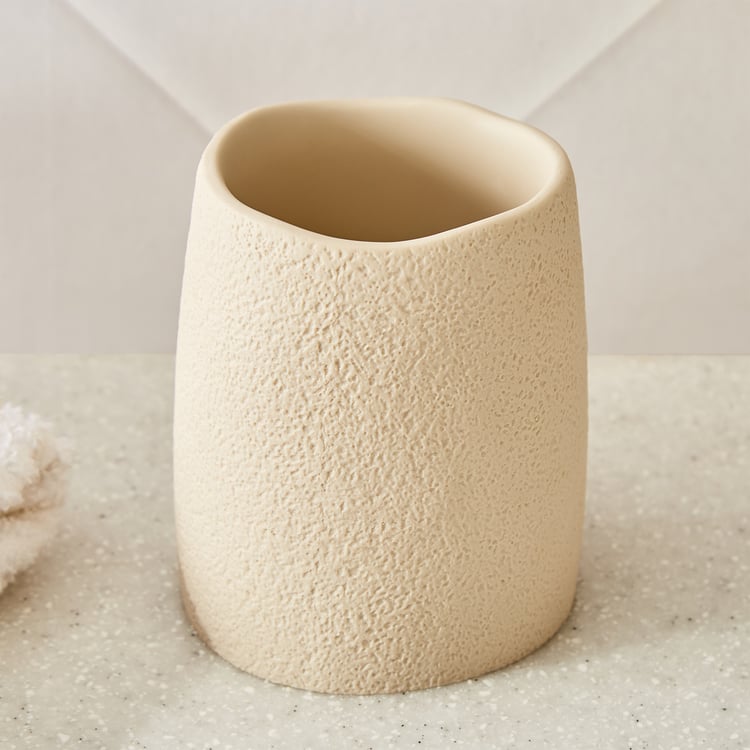 Nova Natural Tranquil Acorn Polyresin Tooth Brush Holder