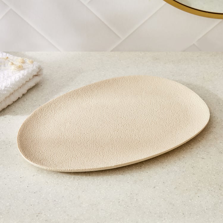 Nova Natural Tranquil Acorn Polyresin Tray