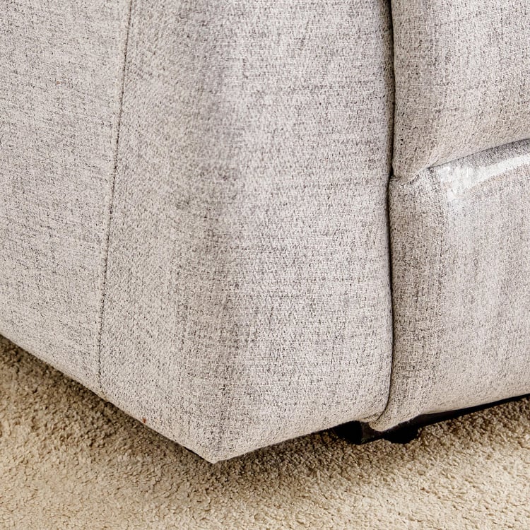 Artise Fabric 3-Seater Recliner - Grey