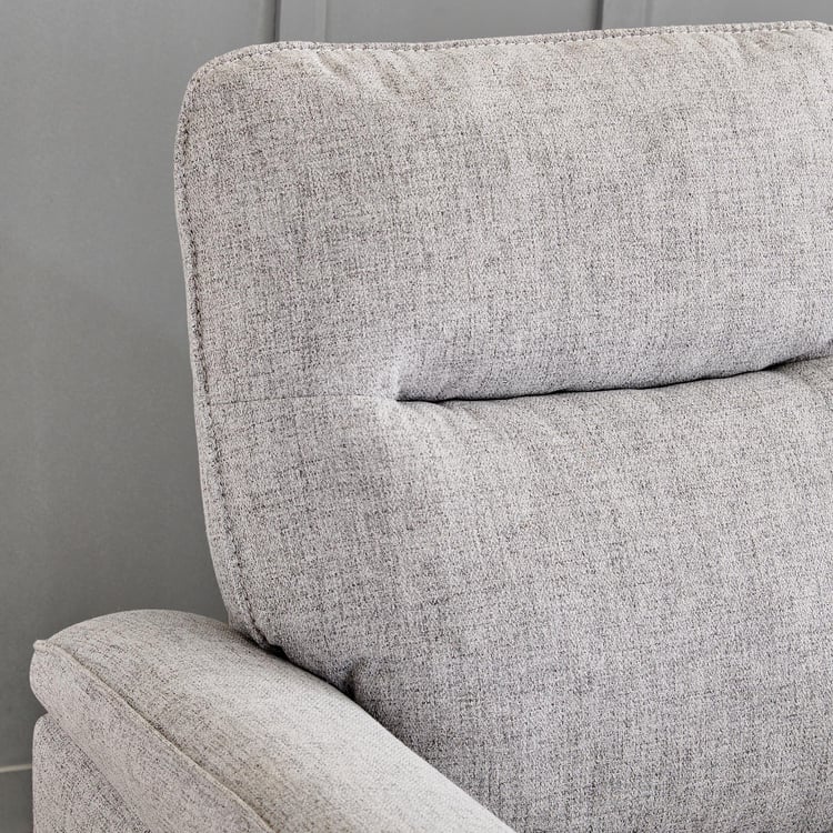 Artise Fabric 3-Seater Recliner - Grey