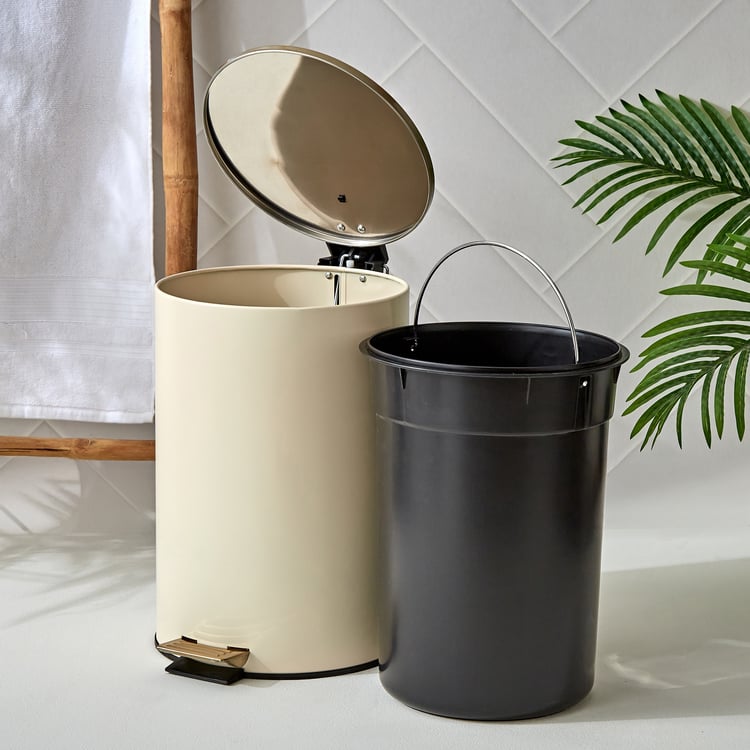 Sedona Dusty Metal Pedal Waste Bin - 12L
