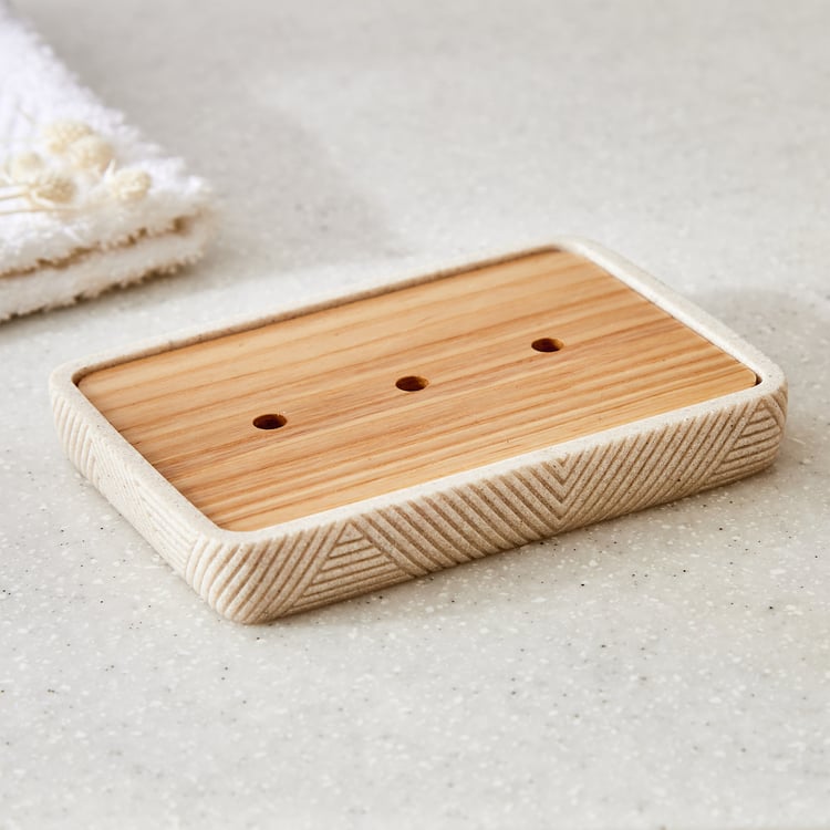 Senegal Gaze Polyresin Soap Dish