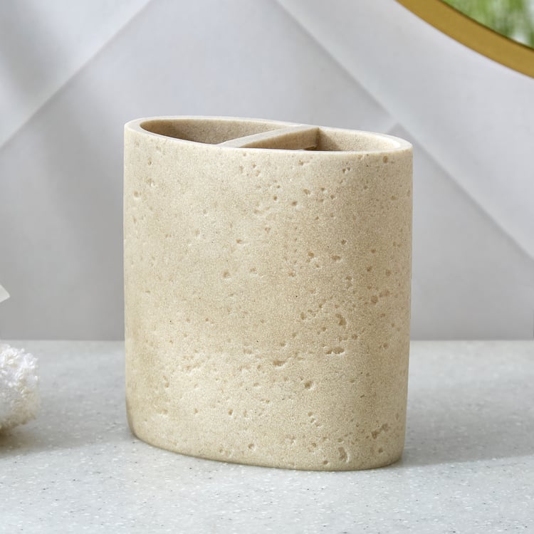 Senegal Venice Polyresin Tooth Brush Holder