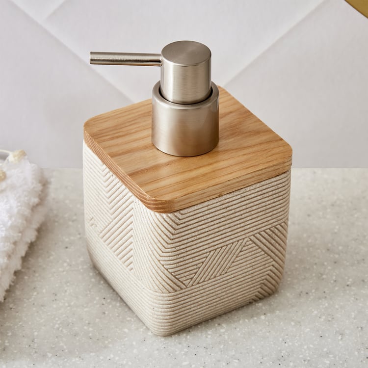 Senegal Gaze Polyresin Soap Dispenser - 325ml
