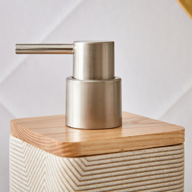 Senegal Gaze Polyresin Soap Dispenser - 325ml