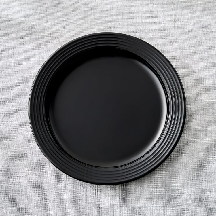 Meadows Monochrme Rio Melamine Side Plate - 19cm