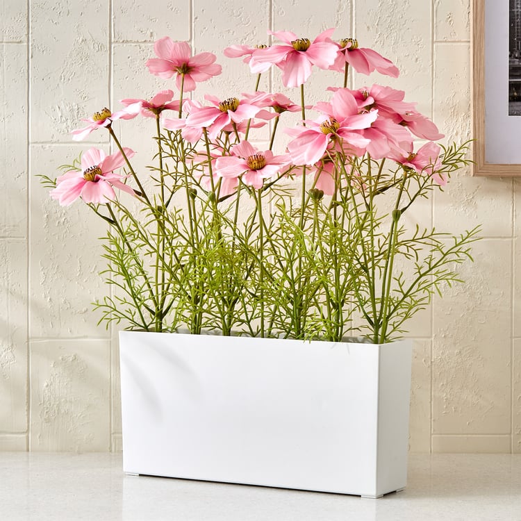 Gloria Flora Artificial Cosmos Plant in Pot