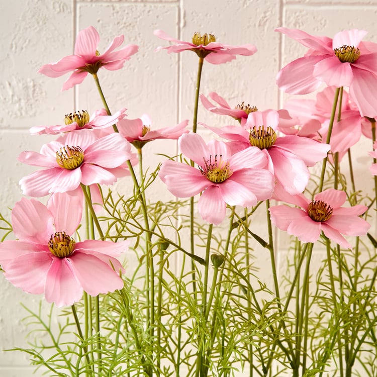 Gloria Flora Artificial Cosmos Plant in Pot