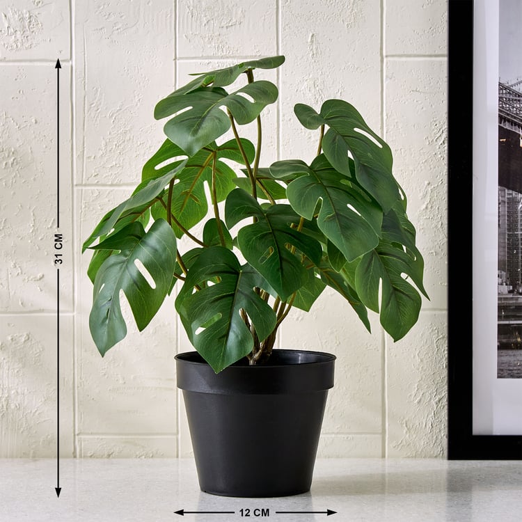 Gloria Terra Artificial Monstera Plant in Pot