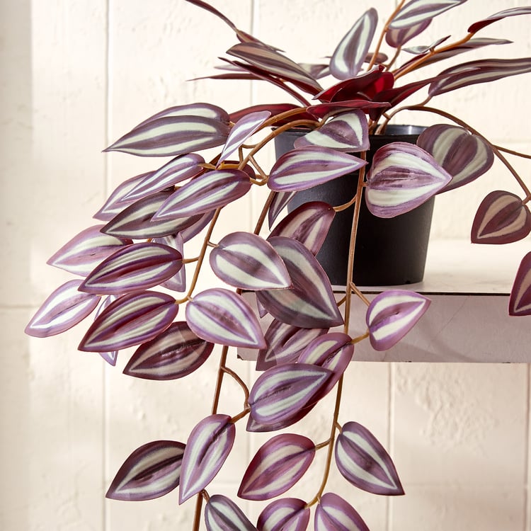 Gloria Vine Artificial Wondering Jew Plant in Pot