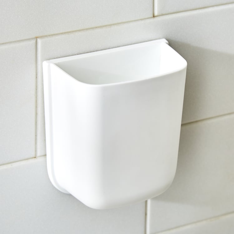 Orion Medallion Polypropylene Adhesive Tooth Brush Holder