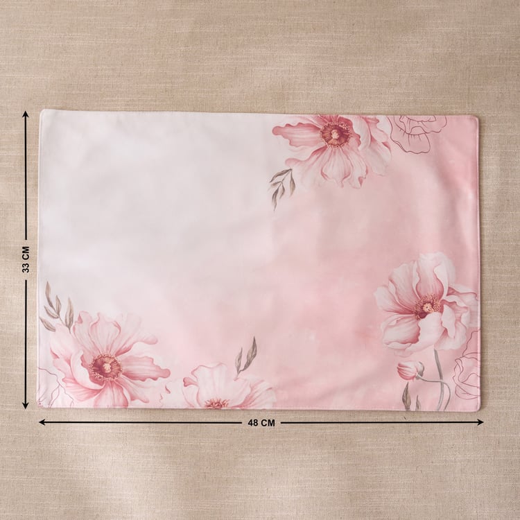Alora Blush Serenity Printed Reversible Placemat