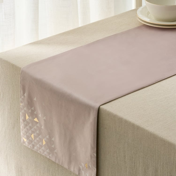 Drake Opulence Velvet Printed Table Runner