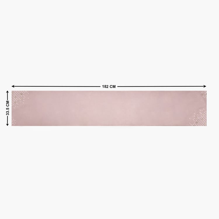 Drake Opulence Velvet Printed Table Runner