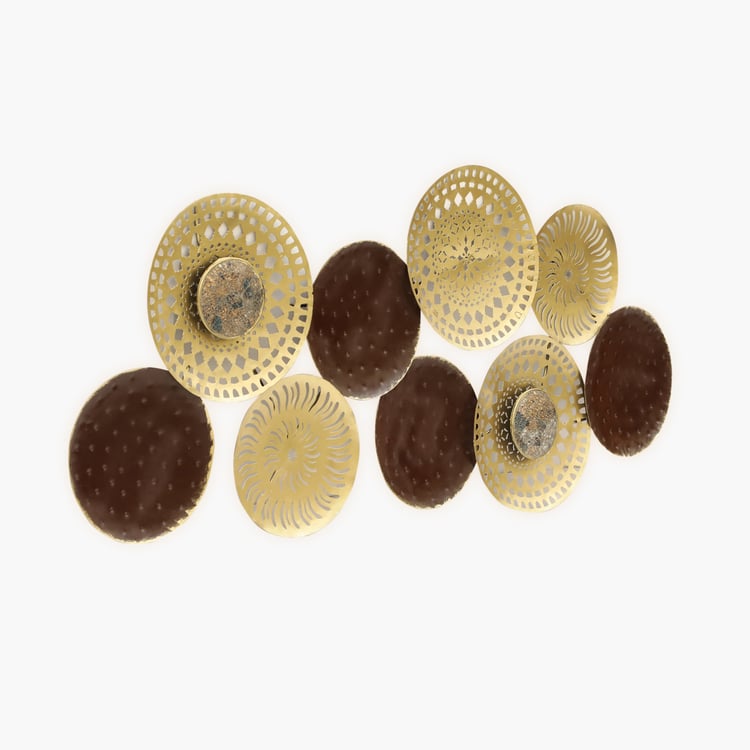 VEDAS Mystical India Metal Wall Accent