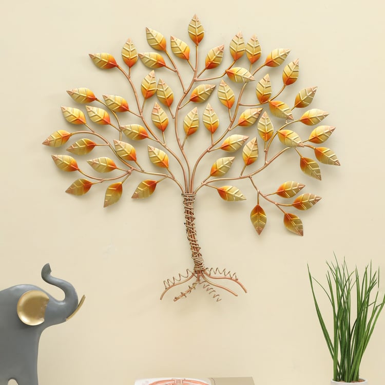VEDAS Mystical India Metal Wall Accent