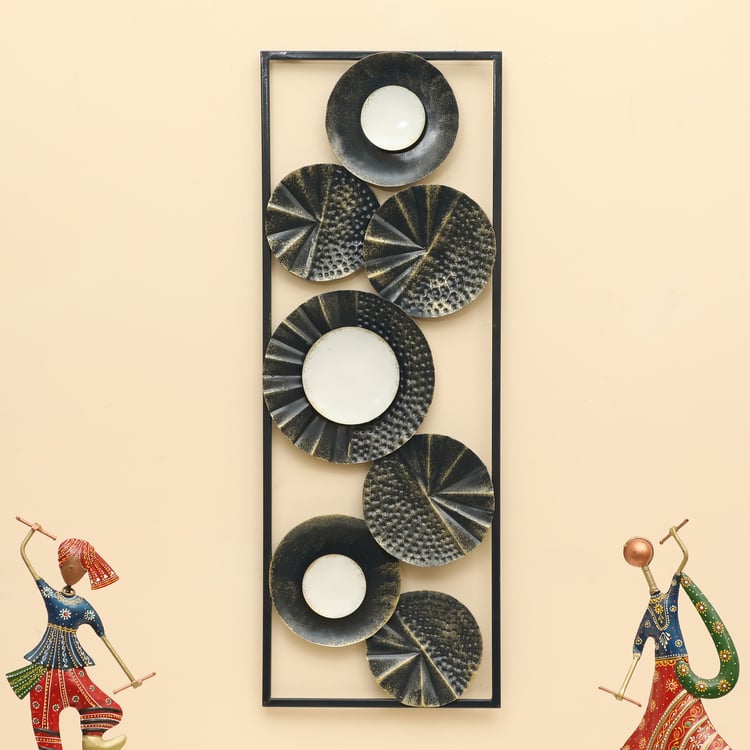 VEDAS Mystical India Metal Wall Accent