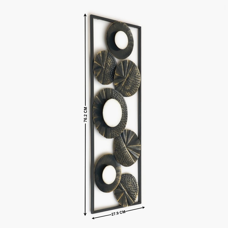 VEDAS Mystical India Metal Wall Accent