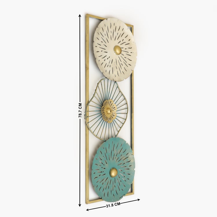 VEDAS Mystical India Metal Wall Accent
