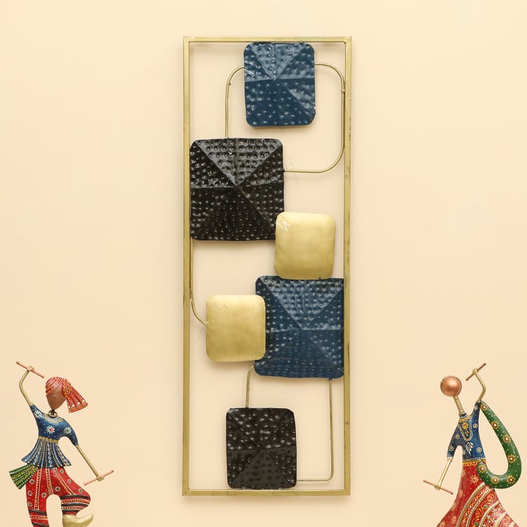 VEDAS Mystical India Metal Wall Accent