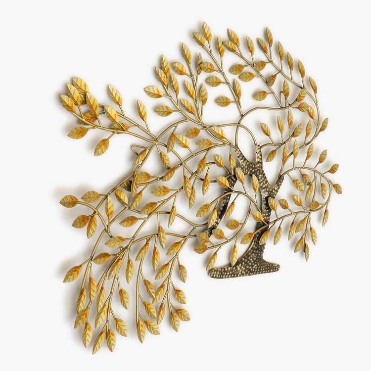VEDAS Mystical India Metal Tree Wall Accent