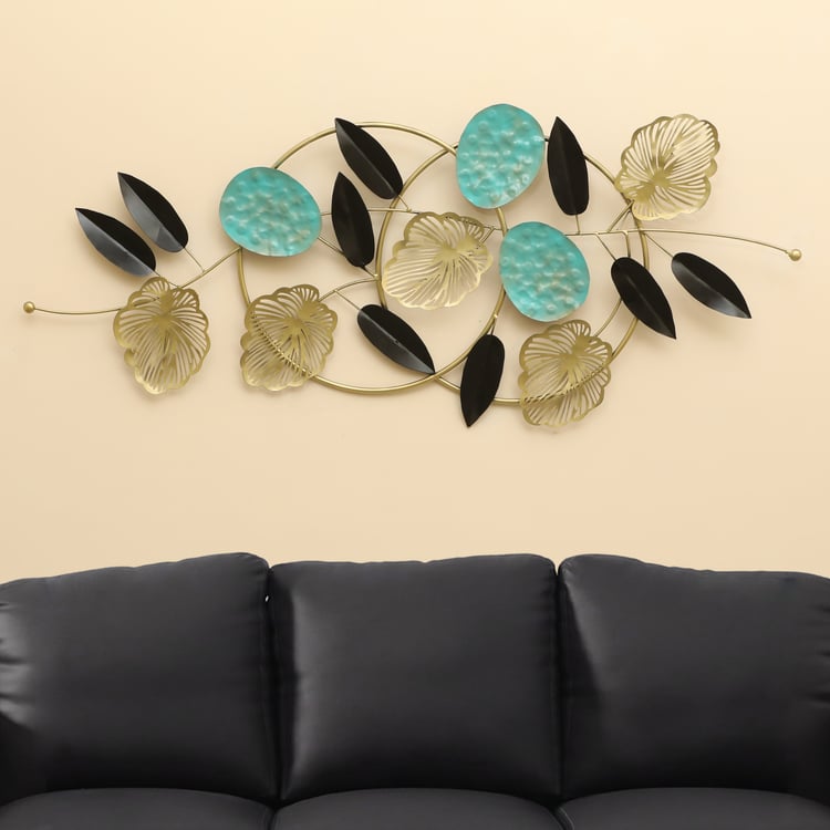 VEDAS Mystical India Metal Wall Accent