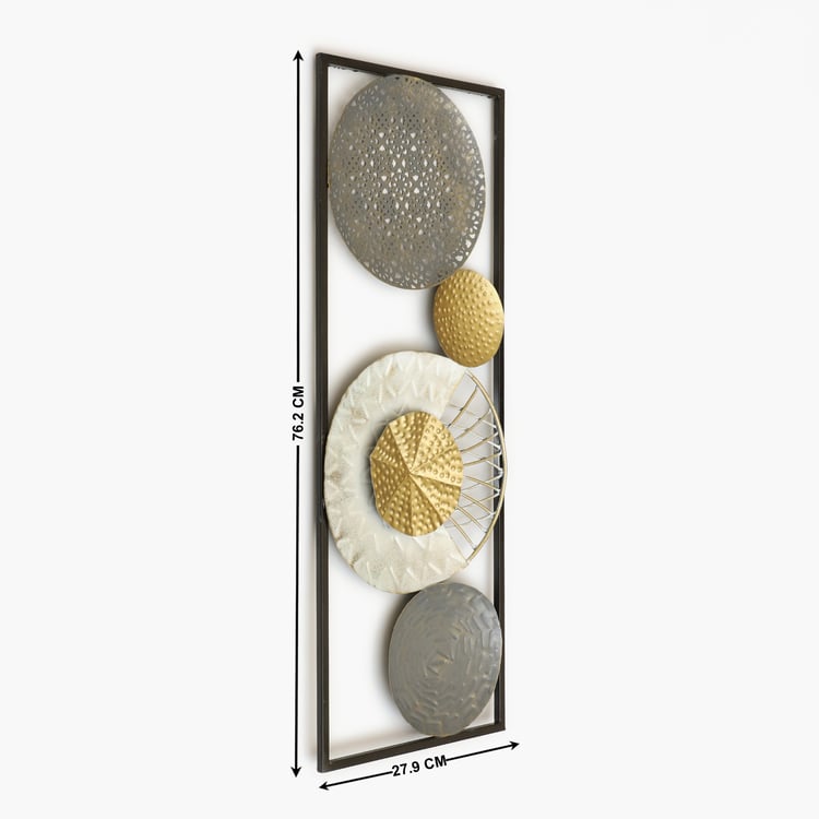 VEDAS Mystical India Metal Wall Accent