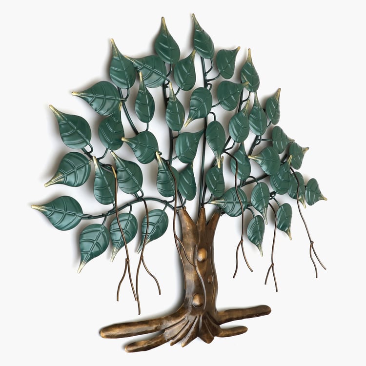 VEDAS Mystical India Metal Tree of Life Wall Accent