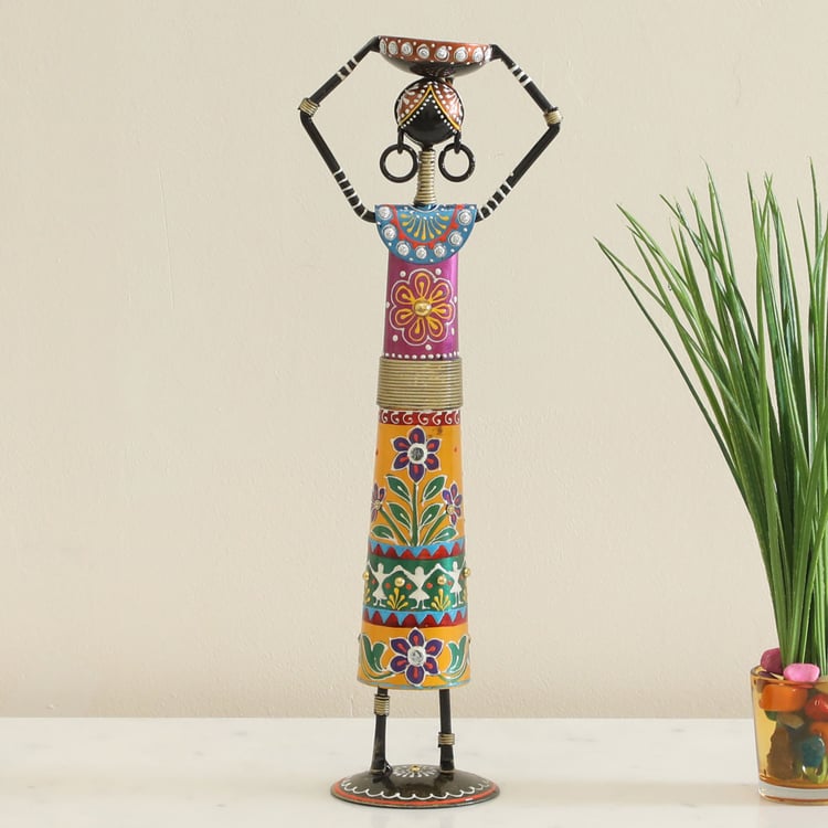 VEDAS Mystical India Metal Doll Figurine