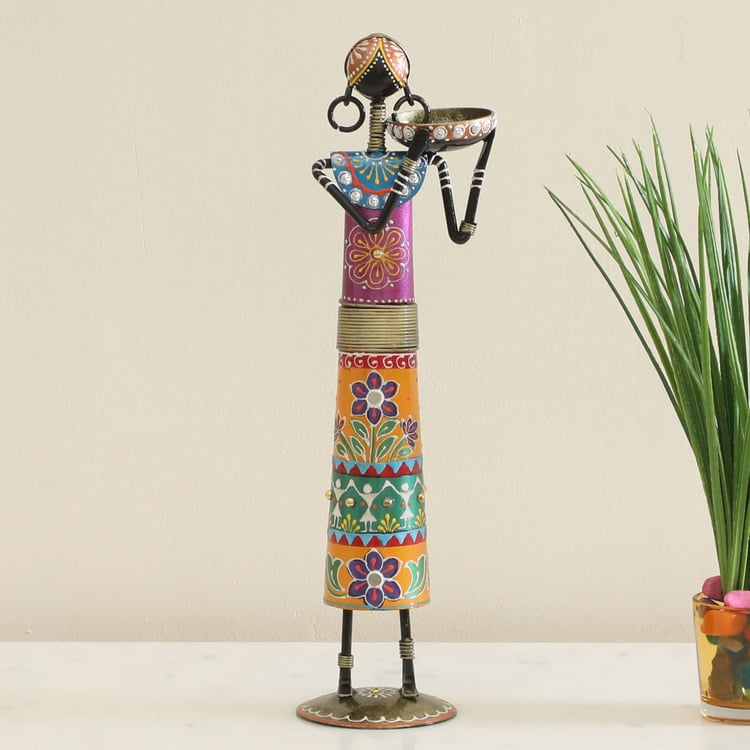VEDAS Mystical India Metal Doll Figurine