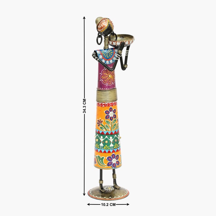 VEDAS Mystical India Metal Doll Figurine