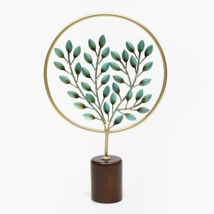 VEDAS Mystical India Metal Tree Table Accent