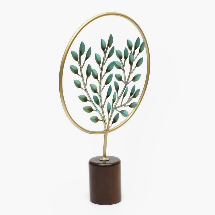 VEDAS Mystical India Metal Tree Table Accent