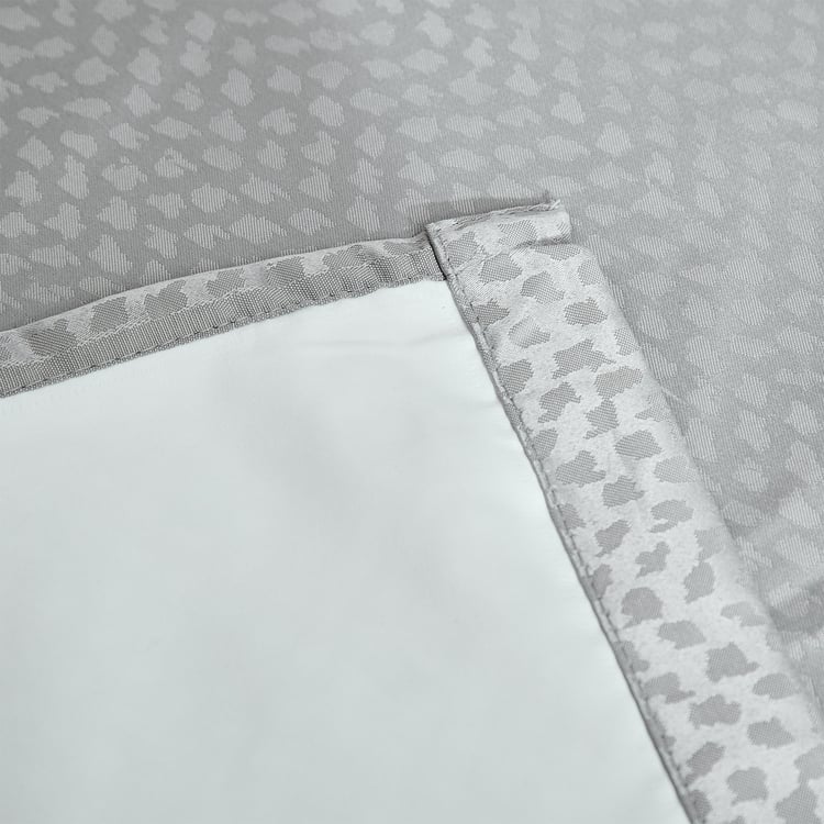 Arbor Set of 2 Jacquard Blackout Window Curtains - 5ft